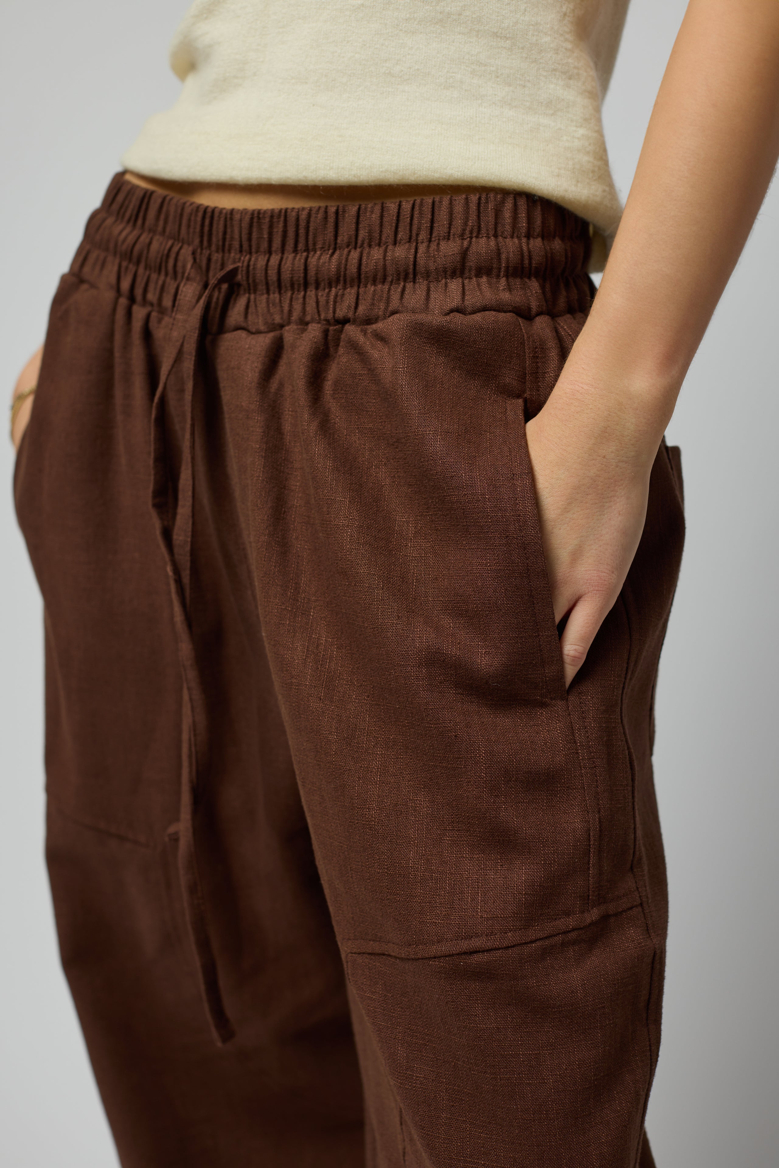 2 LINEN TROUSERS