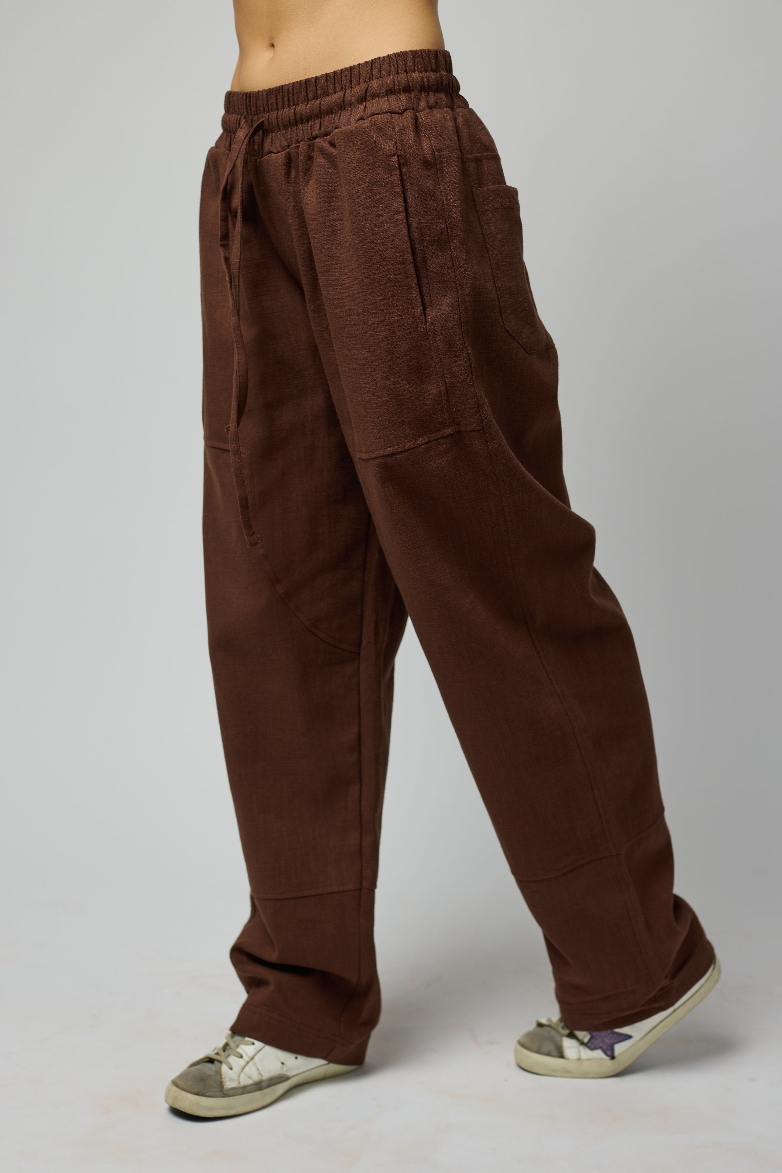 2 LINEN TROUSERS