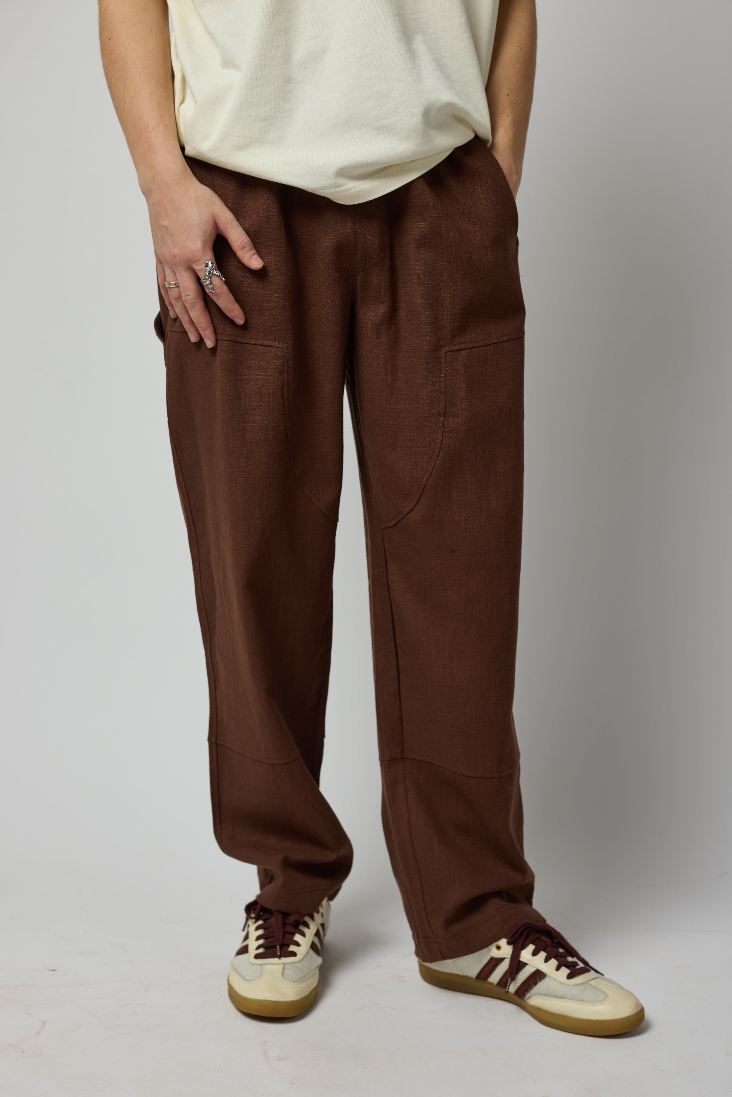 2 LINEN TROUSERS