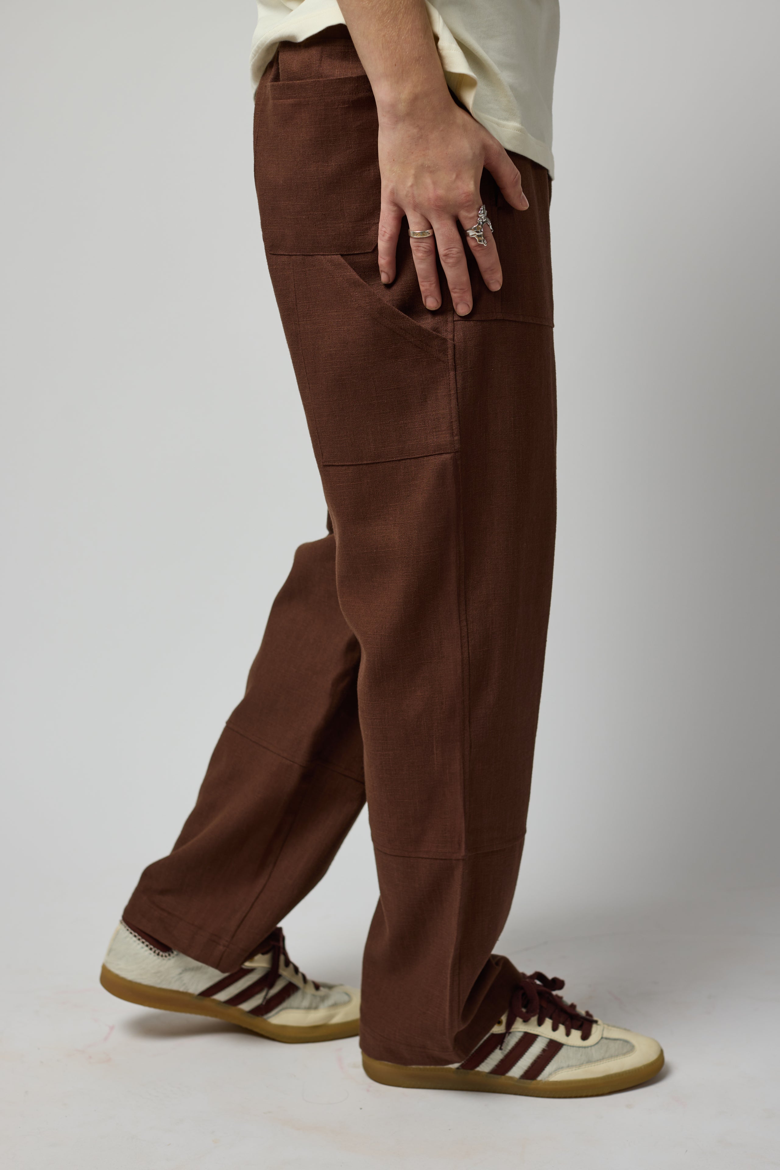 2 LINEN TROUSERS